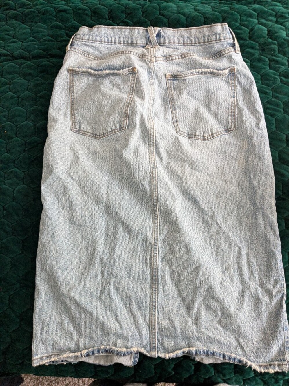 Universal Thread Light Blue Denim Pencil Skirt - Picture 3 of 3